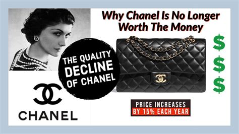 chanel quality decline|why is Chanel not good.